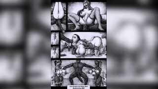 scat artwork big lady dirty3