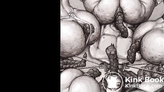 scat artwork big lady dirty3