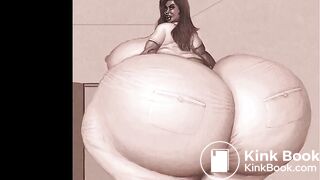 scat artwork big lady dirty3