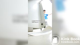 Beautiful girl poops in the toilet 80