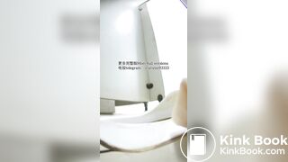 Beautiful girl poops in the toilet 82