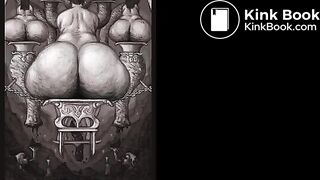 scat artwork big lady dirty