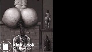 scat artwork big lady dirty