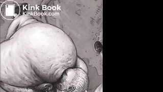 scat artwork big lady dirty