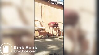 Sexy Ebony Shits Outside