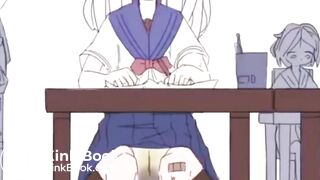 Anime Girl pooping Pants in Class