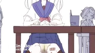 Anime Girl pooping Pants in Class