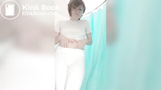 Cute teen shitting - video 3