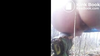 milf shits alot outdoors