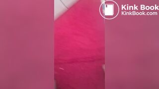 she run out of toilet paper