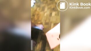 GORGEOUS BLONDE GIRL SHITTING