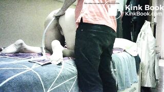 Putting an enema on my girlfriend. Sample