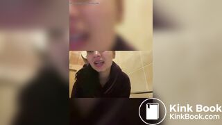 Hot British girl shits for me plus humiliation