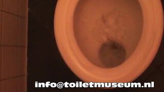 Turd flush dutch toilet