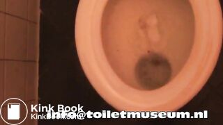 Turd flush dutch toilet