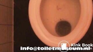 Turd flush dutch toilet