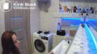 Woman pooping in Toilet 126
