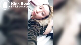 Hot woman Drops nice turds