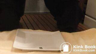 Big creamy shit on a plate