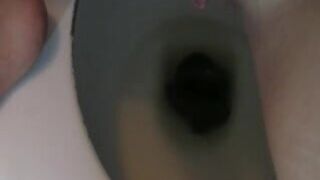 amateur girl films herself pooping in toilet