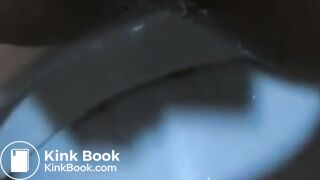 amateur girl films herself pooping in toilet