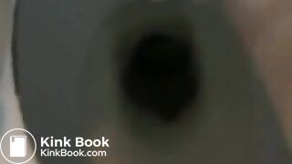 amateur girl films herself pooping in toilet