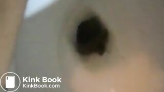 amateur girl films herself pooping in toilet