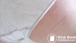 lady shits her panties