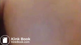 Nhi fingering her ass then a compilation of her poop