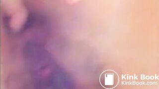 Nhi fingering her ass then a compilation of her poop