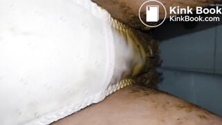 It time to cover the pink panty on the white one!