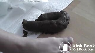 Pooping and watching football