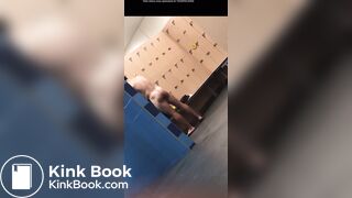 Phat booty in locker room