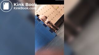 Phat booty in locker room