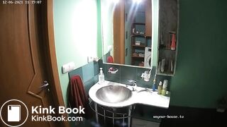 Woman pooping in Toilet 146