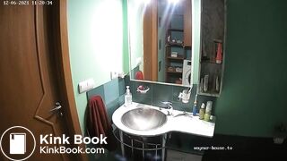Woman pooping in Toilet 146