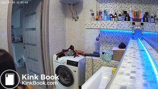 Woman pooping in Toilet 121