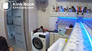 Woman pooping in Toilet 121