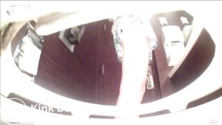 Toilet restaurant vouyeur - video 2