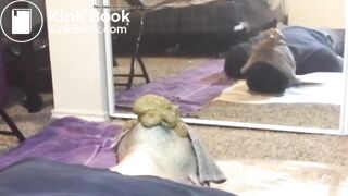 Slave gets shit faced