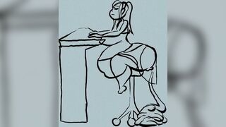 Scat animation 2 - video 2