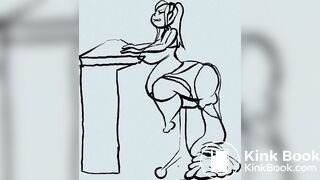 Scat animation 2 - video 2