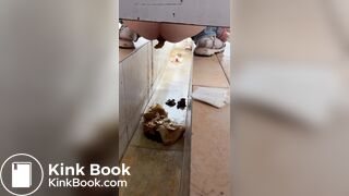 Chinese girl with diarrhea after eating barbecue