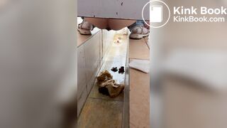 Chinese girl with diarrhea after eating barbecue