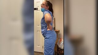 Nurse farts - video 2
