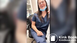 Nurse farts - video 2