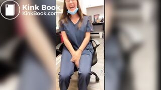 Nurse farts - video 2