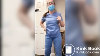 Nurse farts - video 2