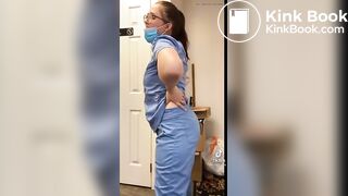 Nurse farts - video 2
