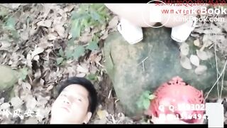 China femdom ass lick scat - video 2